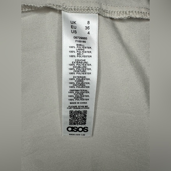 ASOS DESIGN Embellished Lace Midi Dress -‎ missing belt!! - Picture 11 of 11